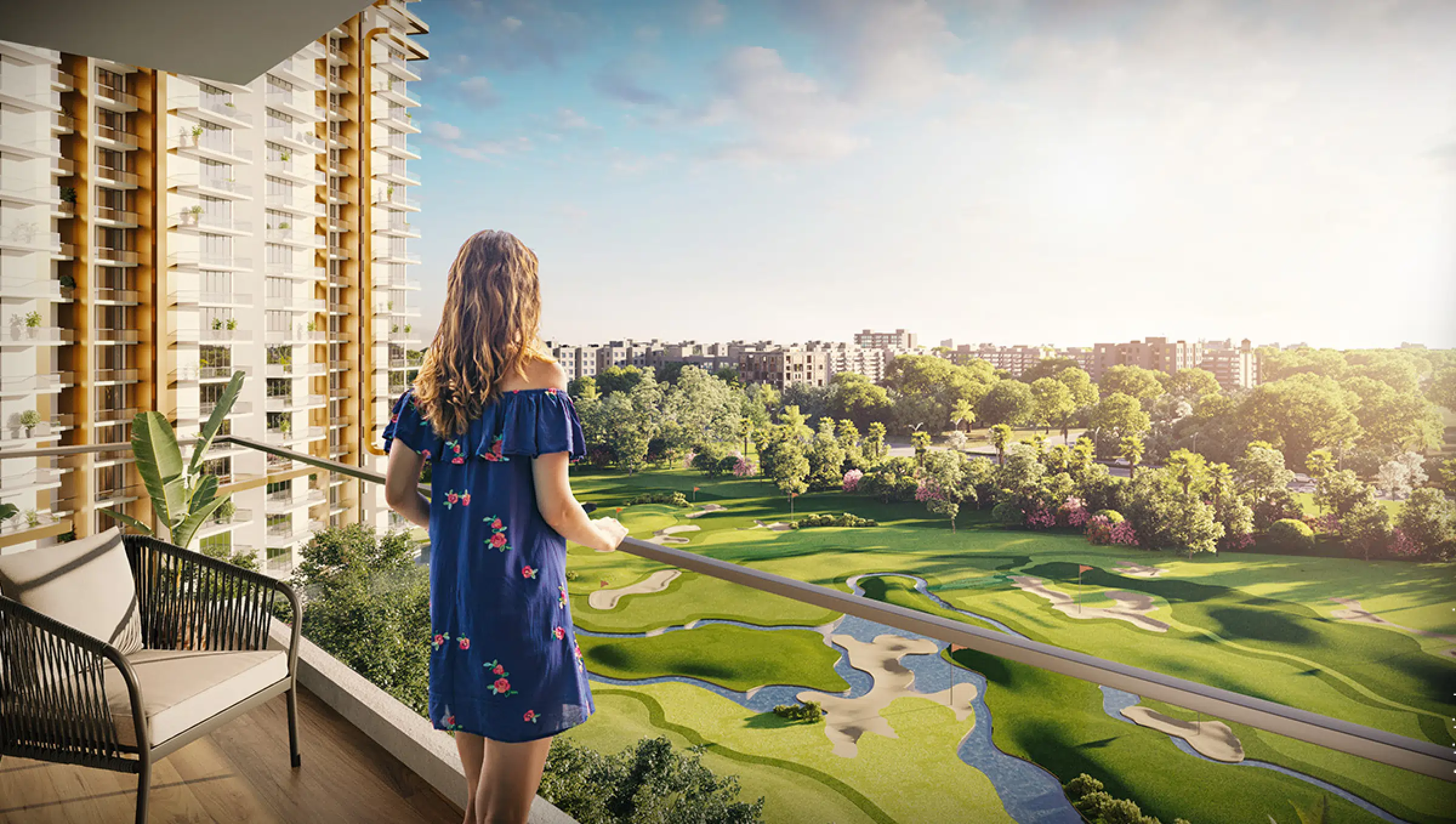 M3M Capital Amenities Background